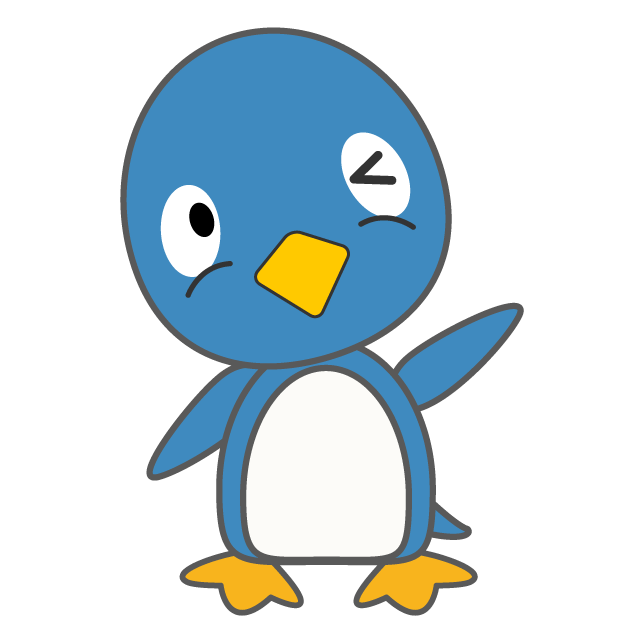 ペンギン - 人 / 手描き / 漫画 / アニメ / イラスト / クリップアート / フリー素材