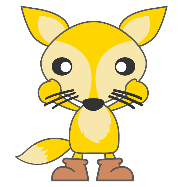 フォックス - 人 / 手描き / 漫画 / アニメ / イラスト / クリップアート / フリー素材