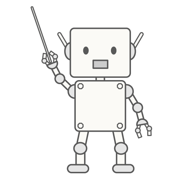 ロボ先生 - 人 / 手描き / 漫画 / アニメ / イラスト / クリップアート / フリー素材