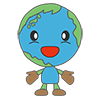 地球 - キャラクター｜人物｜フリーイラスト