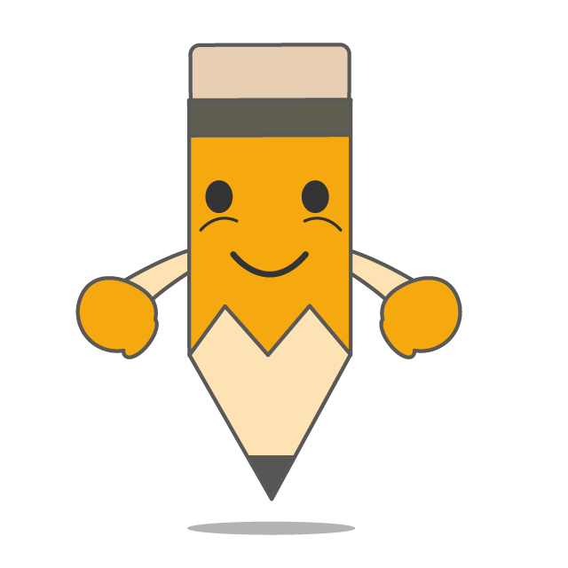 鉛筆 - 人 / 手描き / 漫画 / アニメ / イラスト / クリップアート / フリー素材