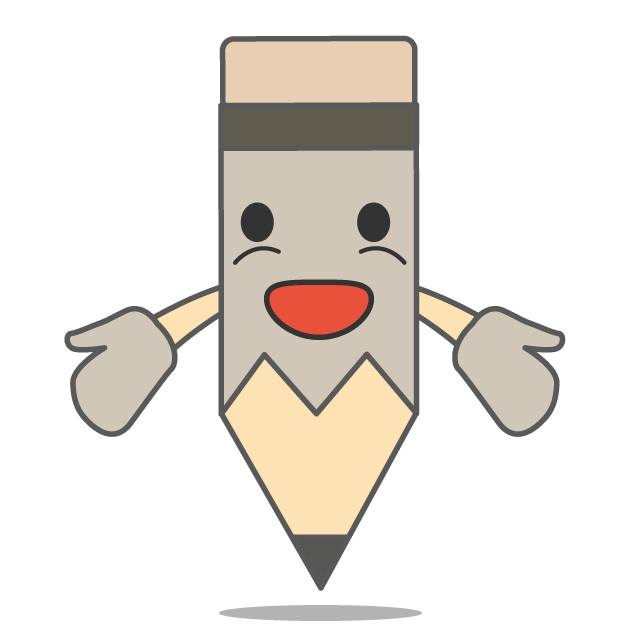 鉛筆 - 人 / 手描き / 漫画 / アニメ / イラスト / クリップアート / フリー素材