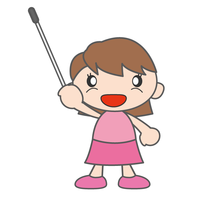 ガール - 人 / 手描き / 漫画 / アニメ / イラスト / クリップアート / フリー素材