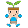 植木 - キャラクター｜人物｜フリーイラスト