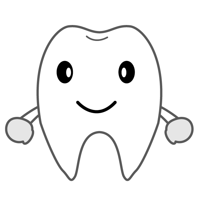歯 - 人 / 手描き / 漫画 / アニメ / イラスト / クリップアート / フリー素材