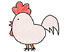 ニワトリ | チキン - キャラクター｜人物｜フリーイラスト