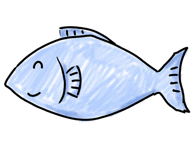 魚 | サカナ - 人 / 手描き / 漫画 / アニメ / イラスト / クリップアート / フリー素材