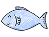 魚 | サカナ - キャラクター｜人物｜フリーイラスト