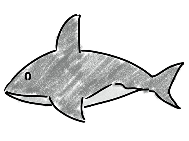 シャチ - 人 / 手描き / 漫画 / アニメ / イラスト / クリップアート / フリー素材