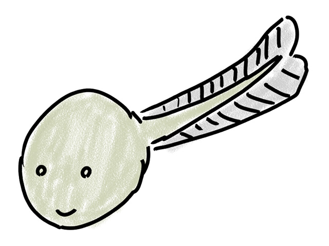 おたまじゃくし | オタマジャクシ - 人 / 手描き / 漫画 / アニメ / イラスト / クリップアート / フリー素材