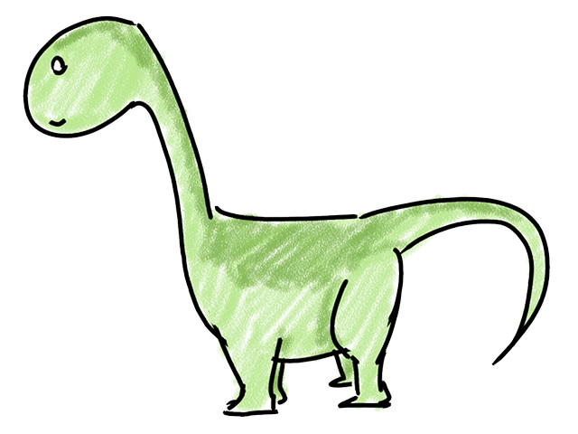 キョウリュウ | 恐竜 - 人 / 手描き / 漫画 / アニメ / イラスト / クリップアート / フリー素材