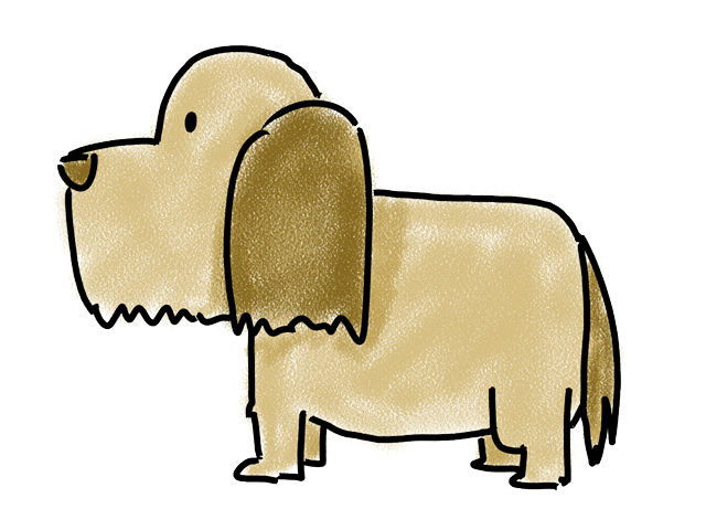 動物 | 犬 - 人 / 手描き / 漫画 / アニメ / イラスト / クリップアート / フリー素材