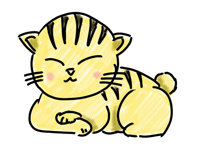 猫 | ネコ | アニマル - 人 / 手描き / 漫画 / アニメ / イラスト / クリップアート / フリー素材