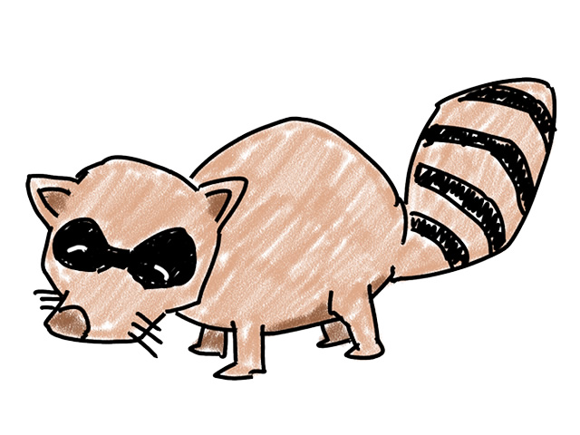 狸 | たぬき | アニマル - 人 / 手描き / 漫画 / アニメ / イラスト / クリップアート / フリー素材