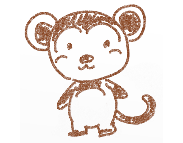 ねずみ/マウス - 人 / 手描き / 漫画 / アニメ / イラスト / クリップアート / フリー素材