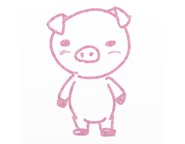 豚/ブタ/ピッグ - 人 / 手描き / 漫画 / アニメ / イラスト / クリップアート / フリー素材