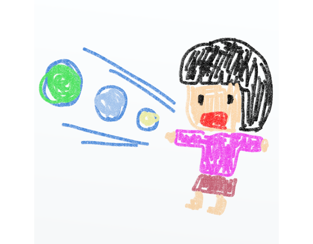 攻撃/ミサイル/球 - 人 / 手描き / 漫画 / アニメ / イラスト / クリップアート / フリー素材