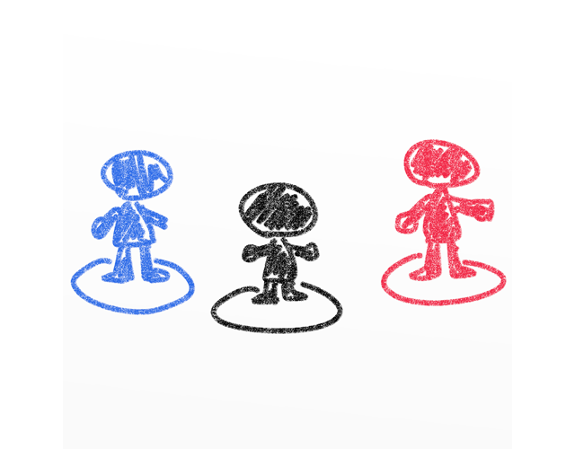 個性/人々/ソーシャルネットワーク - 人 / 手描き / 漫画 / アニメ / イラスト / クリップアート / フリー素材