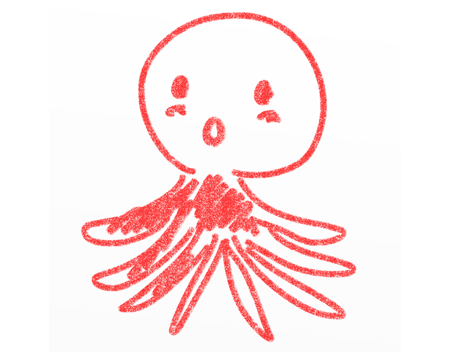 たこ/蛸 - 人 / 手描き / 漫画 / アニメ / イラスト / クリップアート / フリー素材