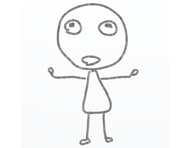 人間/ピープル - 人 / 手描き / 漫画 / アニメ / イラスト / クリップアート / フリー素材