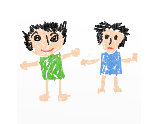 フレンド/遊ぶ/友達 - 人 / 手描き / 漫画 / アニメ / イラスト / クリップアート / フリー素材