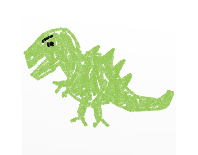 恐竜/ダイナソー - 人 / 手描き / 漫画 / アニメ / イラスト / クリップアート / フリー素材