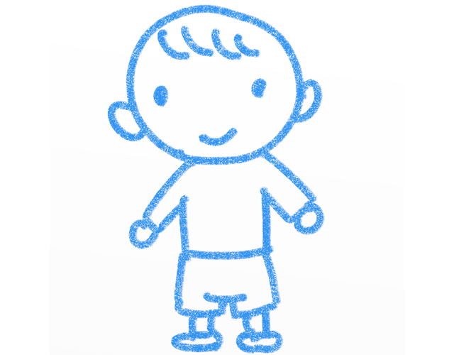 少年/笑顔 - 人 / 手描き / 漫画 / アニメ / イラスト / クリップアート / フリー素材