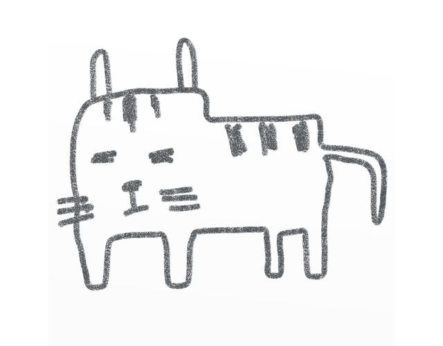 猫/動物 - 人 / 手描き / 漫画 / アニメ / イラスト / クリップアート / フリー素材