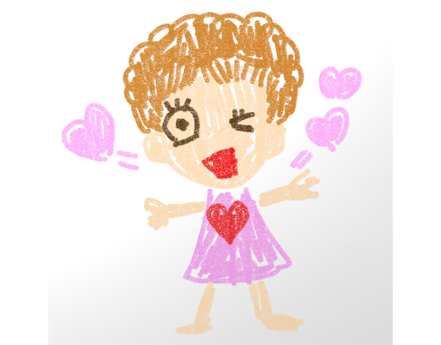 恋/ハート/少女 - 人 / 手描き / 漫画 / アニメ / イラスト / クリップアート / フリー素材
