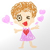 恋/ハート/少女 - キャラクター｜人物｜フリーイラスト