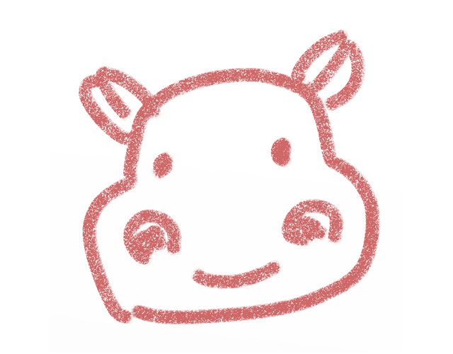 かば/動物 - 人 / 手描き / 漫画 / アニメ / イラスト / クリップアート / フリー素材