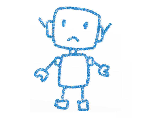 ロボット/機械/未来 - 人 / 手描き / 漫画 / アニメ / イラスト / クリップアート / フリー素材