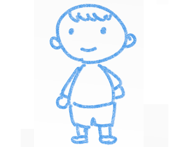 少年/男の子/ボーイ - 人 / 手描き / 漫画 / アニメ / イラスト / クリップアート / フリー素材