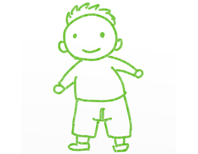 少年/男の子/ボーイ - 人 / 手描き / 漫画 / アニメ / イラスト / クリップアート / フリー素材