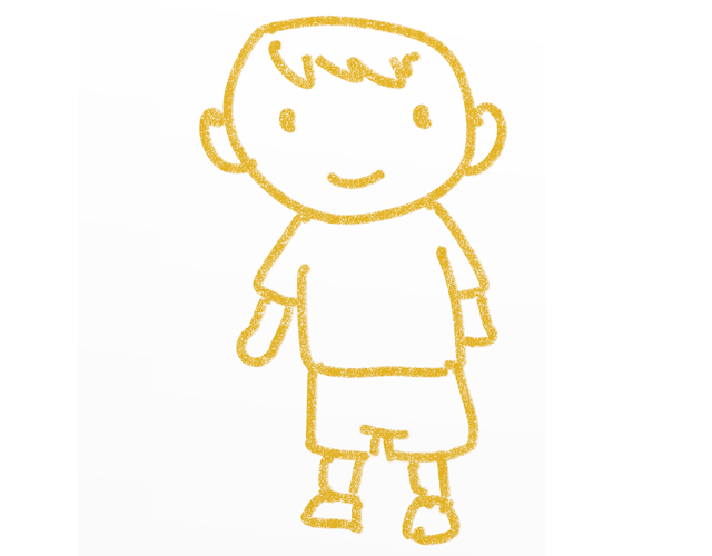 子供/男子 - 人 / 手描き / 漫画 / アニメ / イラスト / クリップアート / フリー素材