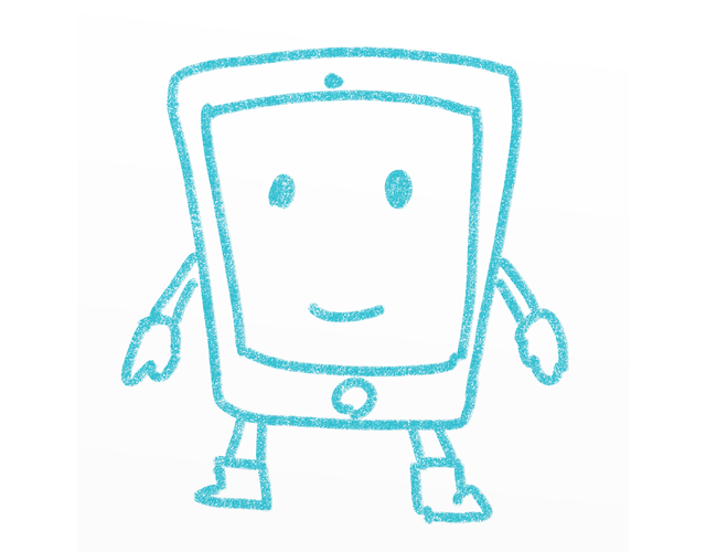 スマートフォン/スマホ/キャラクター - 人 / 手描き / 漫画 / アニメ / イラスト / クリップアート / フリー素材