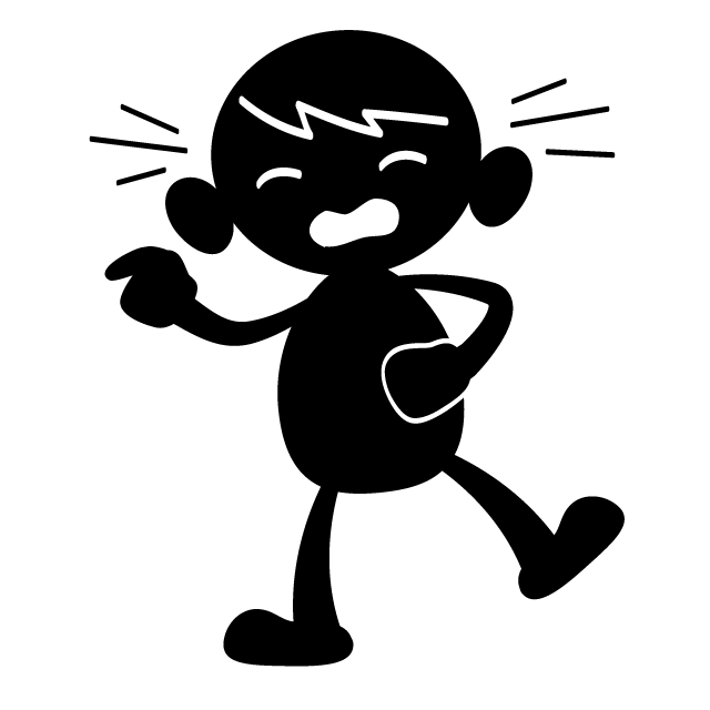 ウケル/面白い - 人 / 手描き / 漫画 / アニメ / イラスト / クリップアート / フリー素材