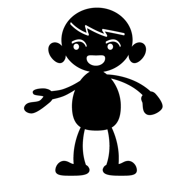 さあどうぞ/どういたしまして - 人 / 手描き / 漫画 / アニメ / イラスト / クリップアート / フリー素材