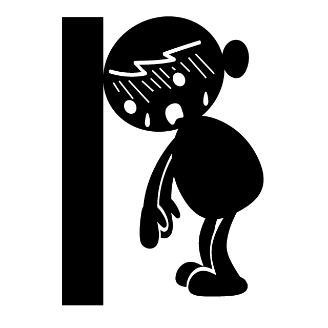 やってしまった/大失敗 - 人 / 手描き / 漫画 / アニメ / イラスト / クリップアート / フリー素材