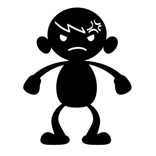 むかつく/怒ってます - 人 / 手描き / 漫画 / アニメ / イラスト / クリップアート / フリー素材