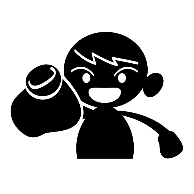 おまえだよっ/嘘つくなっ - 人 / 手描き / 漫画 / アニメ / イラスト / クリップアート / フリー素材