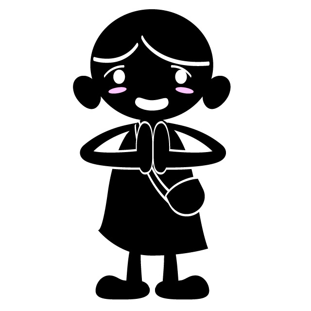 お願いきいて〜？ - 人 / 手描き / 漫画 / アニメ / イラスト / クリップアート / フリー素材