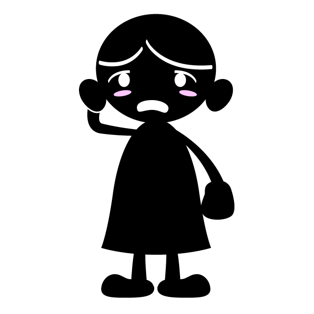 う〜んどうしよう/困ったな〜 - 人 / 手描き / 漫画 / アニメ / イラスト / クリップアート / フリー素材