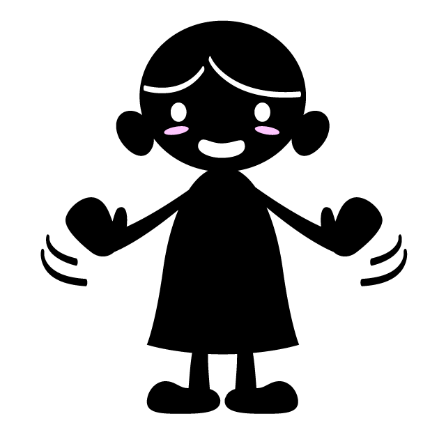 いやいや/謙遜 - 人 / 手描き / 漫画 / アニメ / イラスト / クリップアート / フリー素材