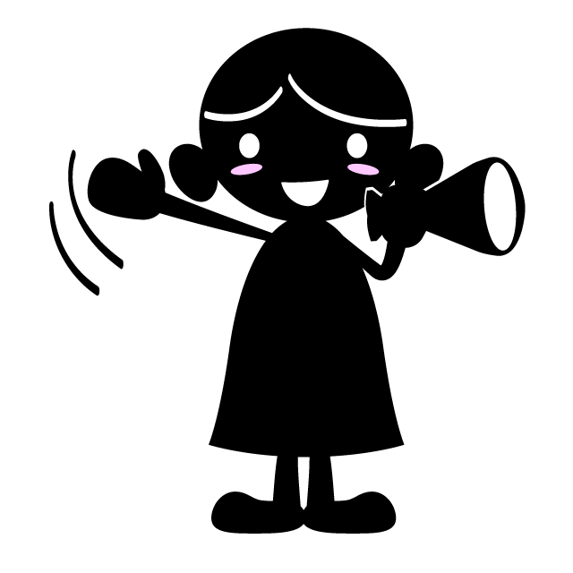 お〜い聞いてる？/返事して〜 - 人 / 手描き / 漫画 / アニメ / イラスト / クリップアート / フリー素材