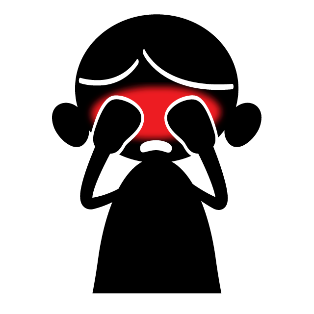 真っ赤/恥ずかしい/照れます - 人 / 手描き / 漫画 / アニメ / イラスト / クリップアート / フリー素材