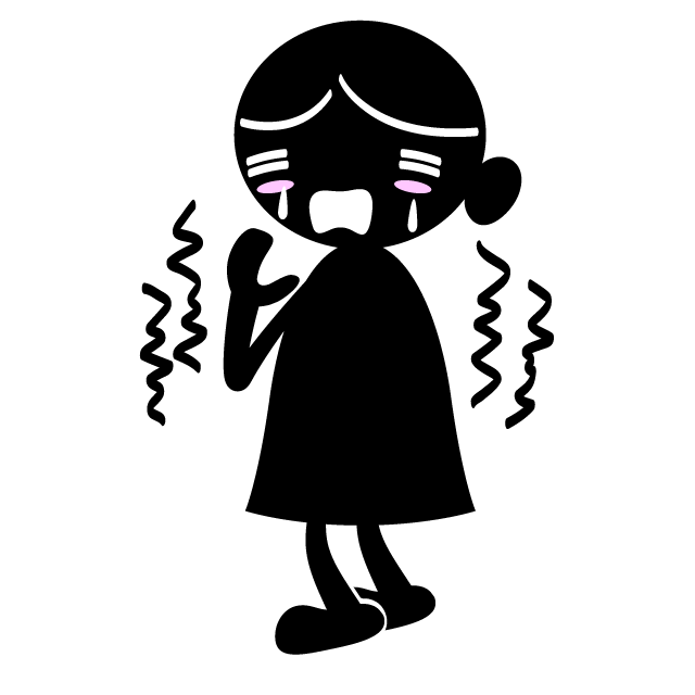 うわ〜ん/悲しすぎる〜 - 人 / 手描き / 漫画 / アニメ / イラスト / クリップアート / フリー素材