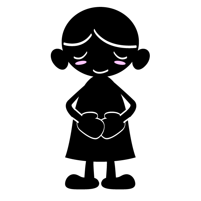 今日はありがとう/楽しかったです - 人 / 手描き / 漫画 / アニメ / イラスト / クリップアート / フリー素材