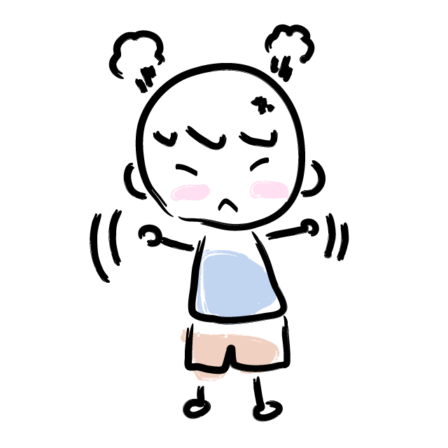 プンプン/怒ってます - 人 / 手描き / 漫画 / アニメ / イラスト / クリップアート / フリー素材