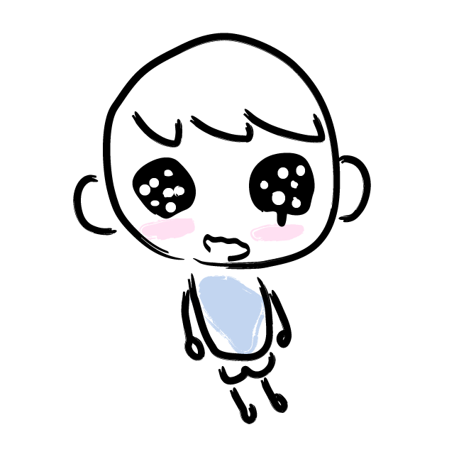 うるうる/涙目です - 人 / 手描き / 漫画 / アニメ / イラスト / クリップアート / フリー素材